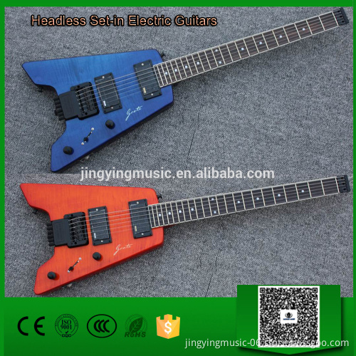 2016 new, high-quality conjoined headless guitars, closed pickups